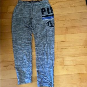 Gray Victoria secret sweatpants